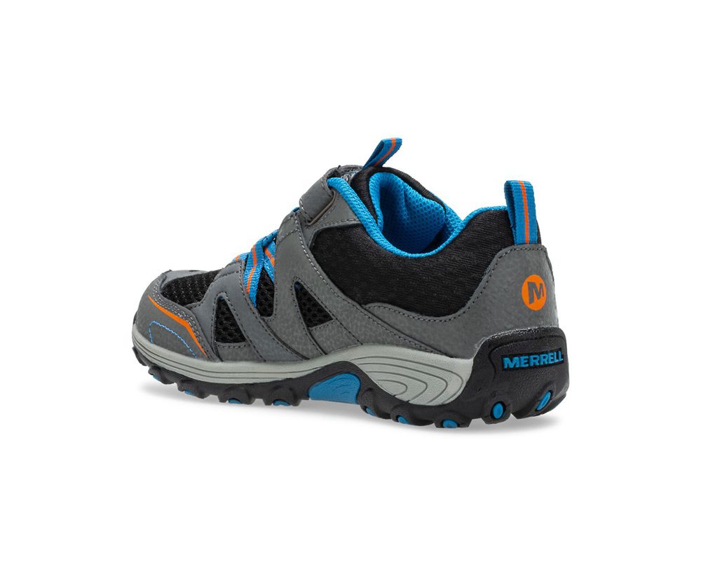 Buty Trekkingowe Merrell Dziecięce Szare/Czarne - Trail Chaser - 350629-PKB